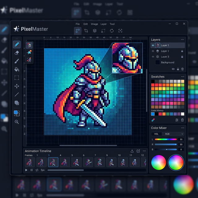 PixelMaster Hero